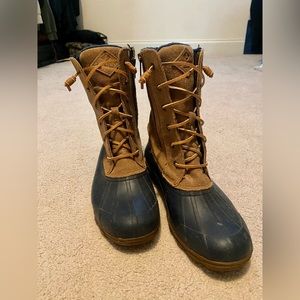 Sperry tall saltwater duck boot